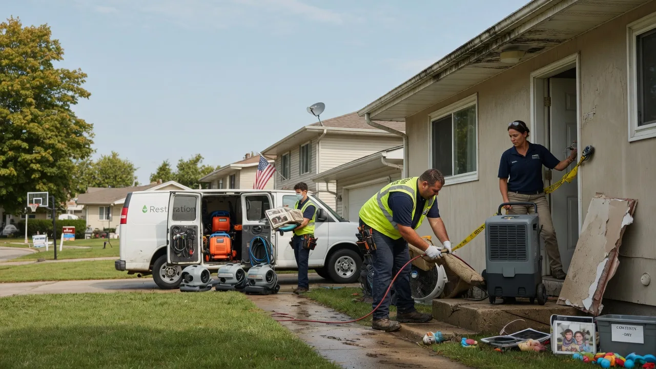 Water Damage Restoration in Becker, MN near me